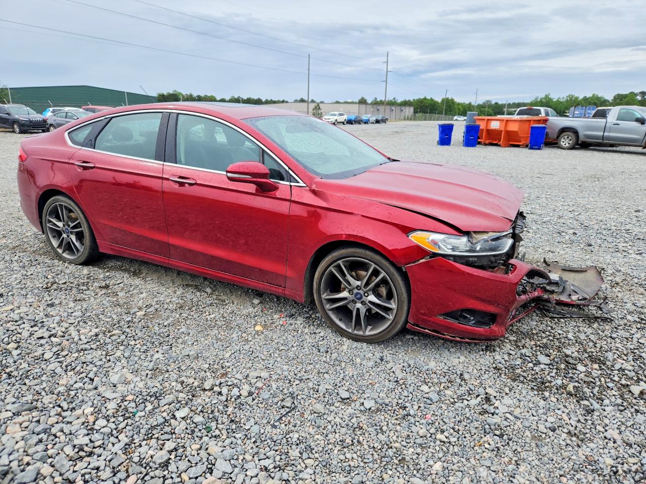 2013 FORD FUSION TITANIUM photo 7