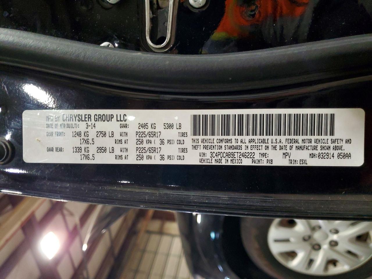 2014 DODGE JOURNEY SXT photo 25
