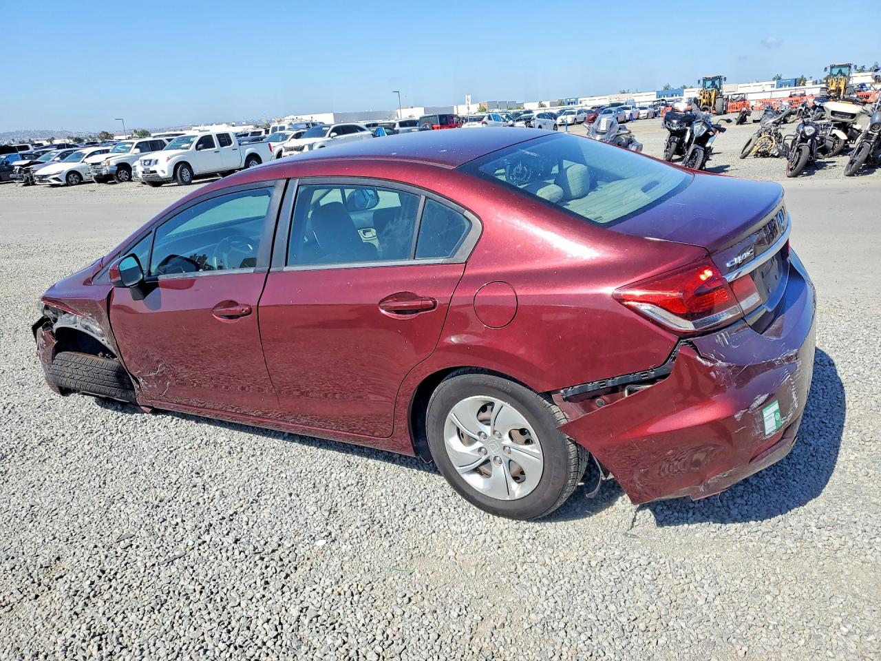 2013 HONDA CIVIC LX photo 3