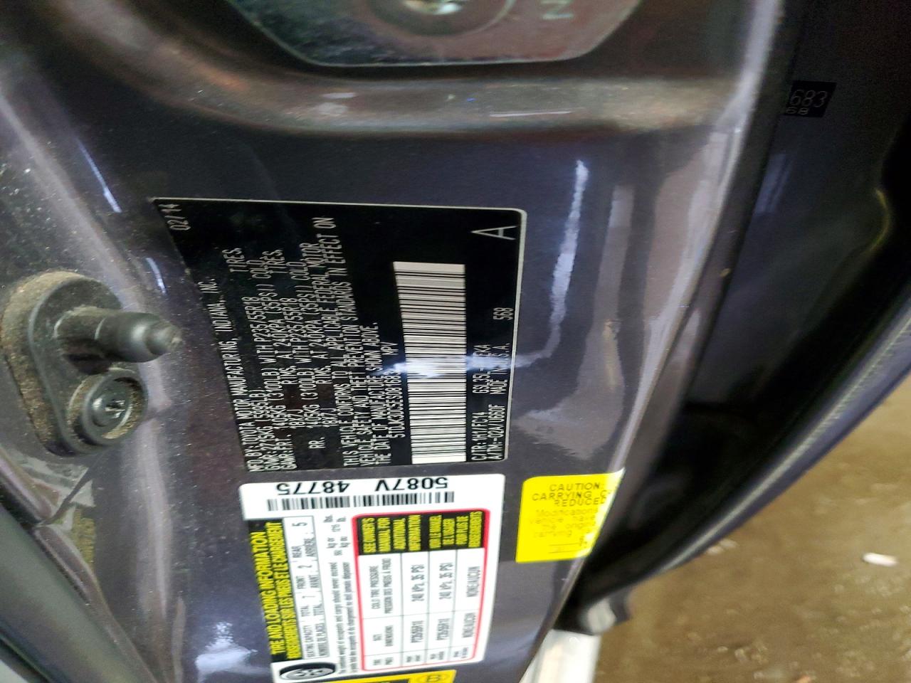 2014 TOYOTA SIENNA LE photo 37