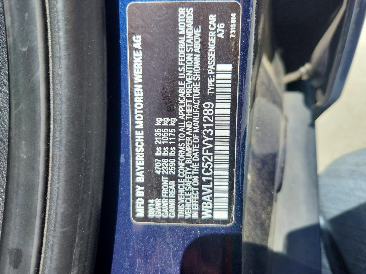 2015 BMW X1 XDRIVE28I photo 34