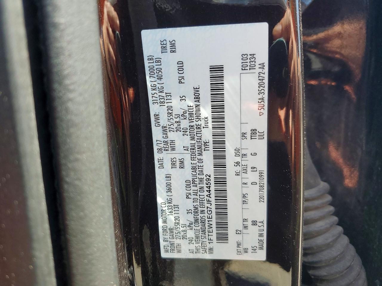2018 FORD F150 SUPERCREW photo 25