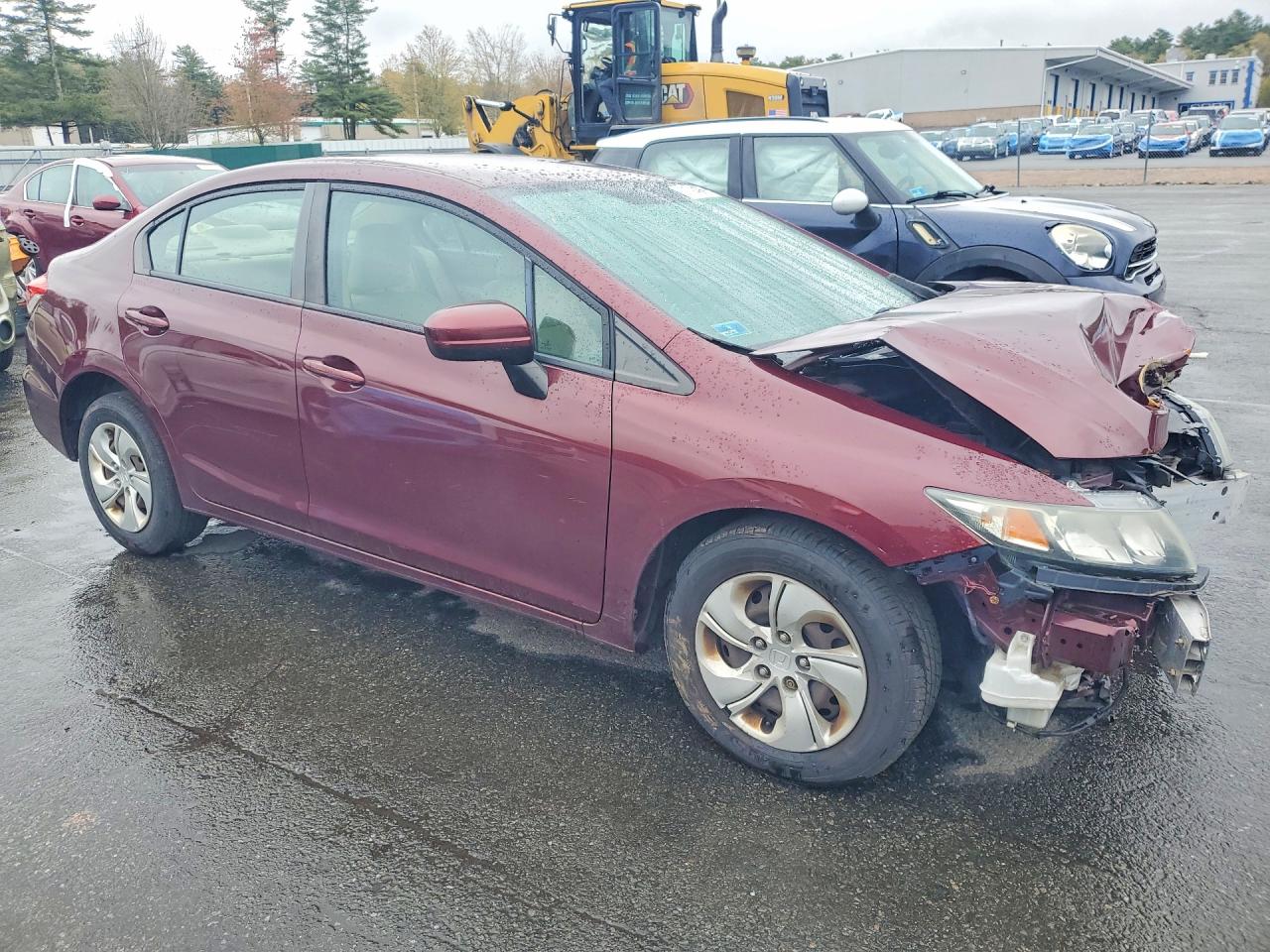 2014 HONDA CIVIC LX photo 4