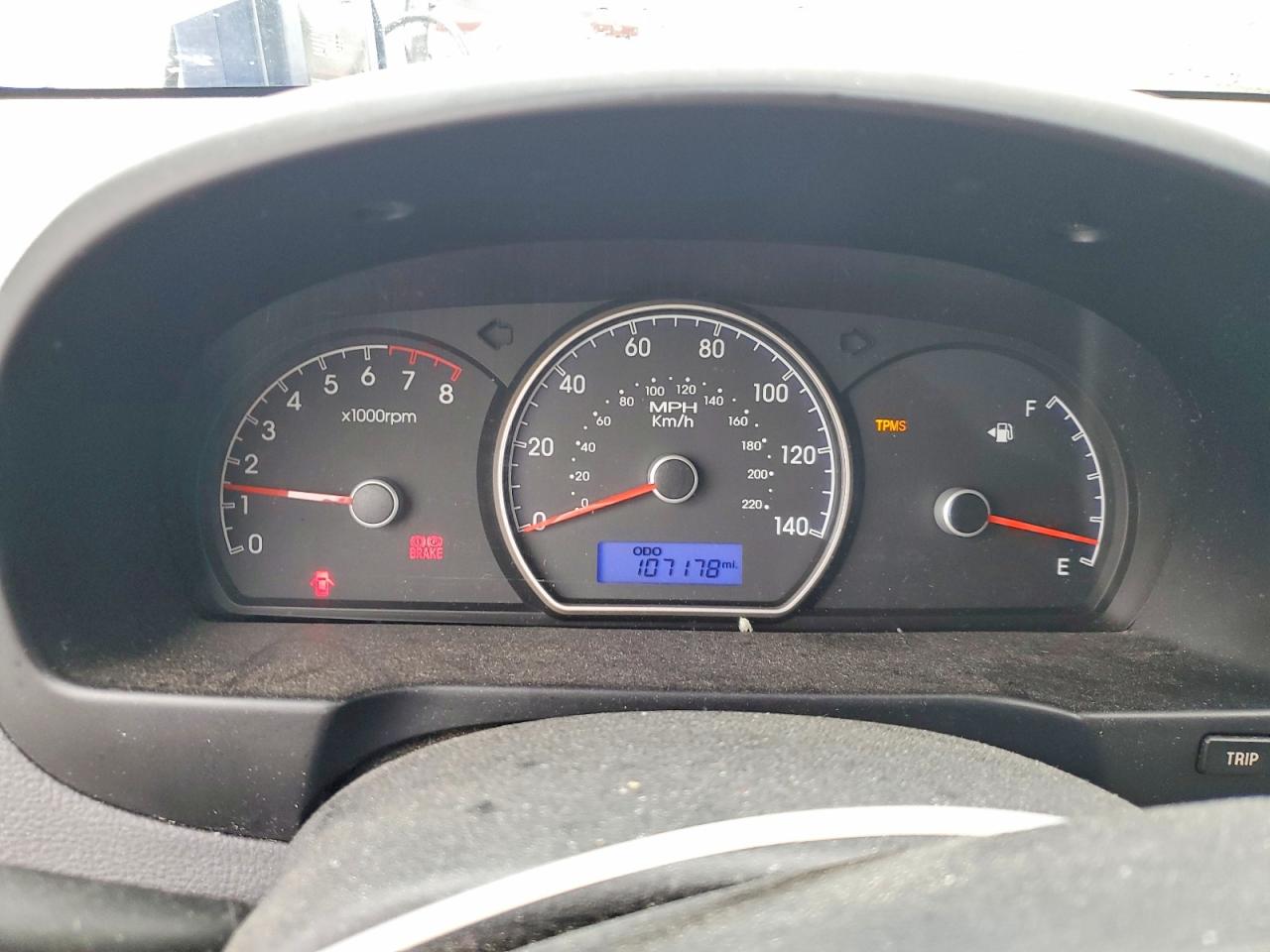 2010 HYUNDAI ELANTRA BLUE photo 9