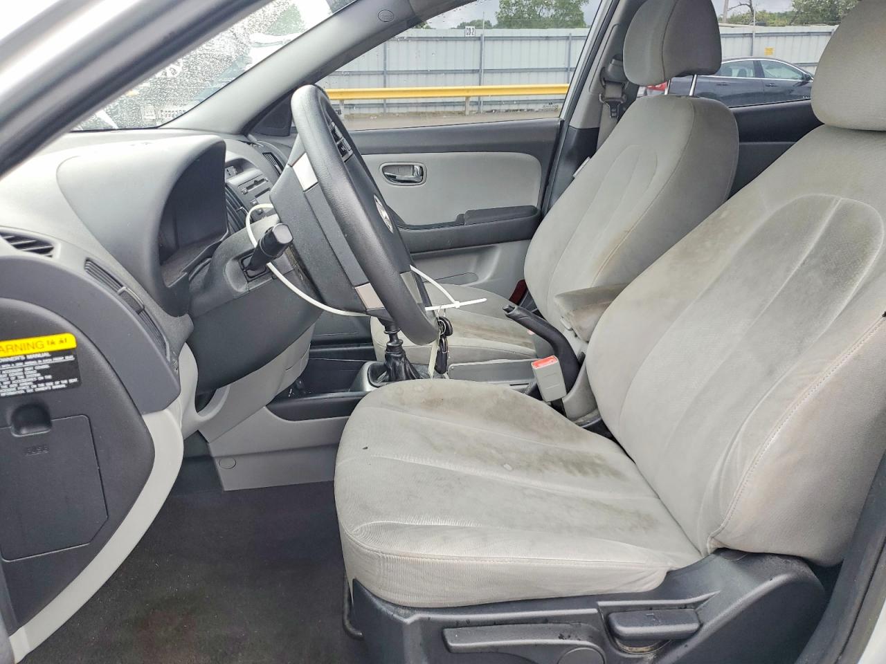 2010 HYUNDAI ELANTRA BLUE photo 7