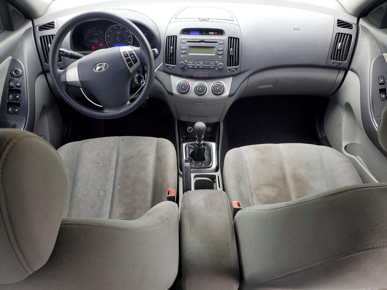 2010 HYUNDAI ELANTRA BLUE photo 8