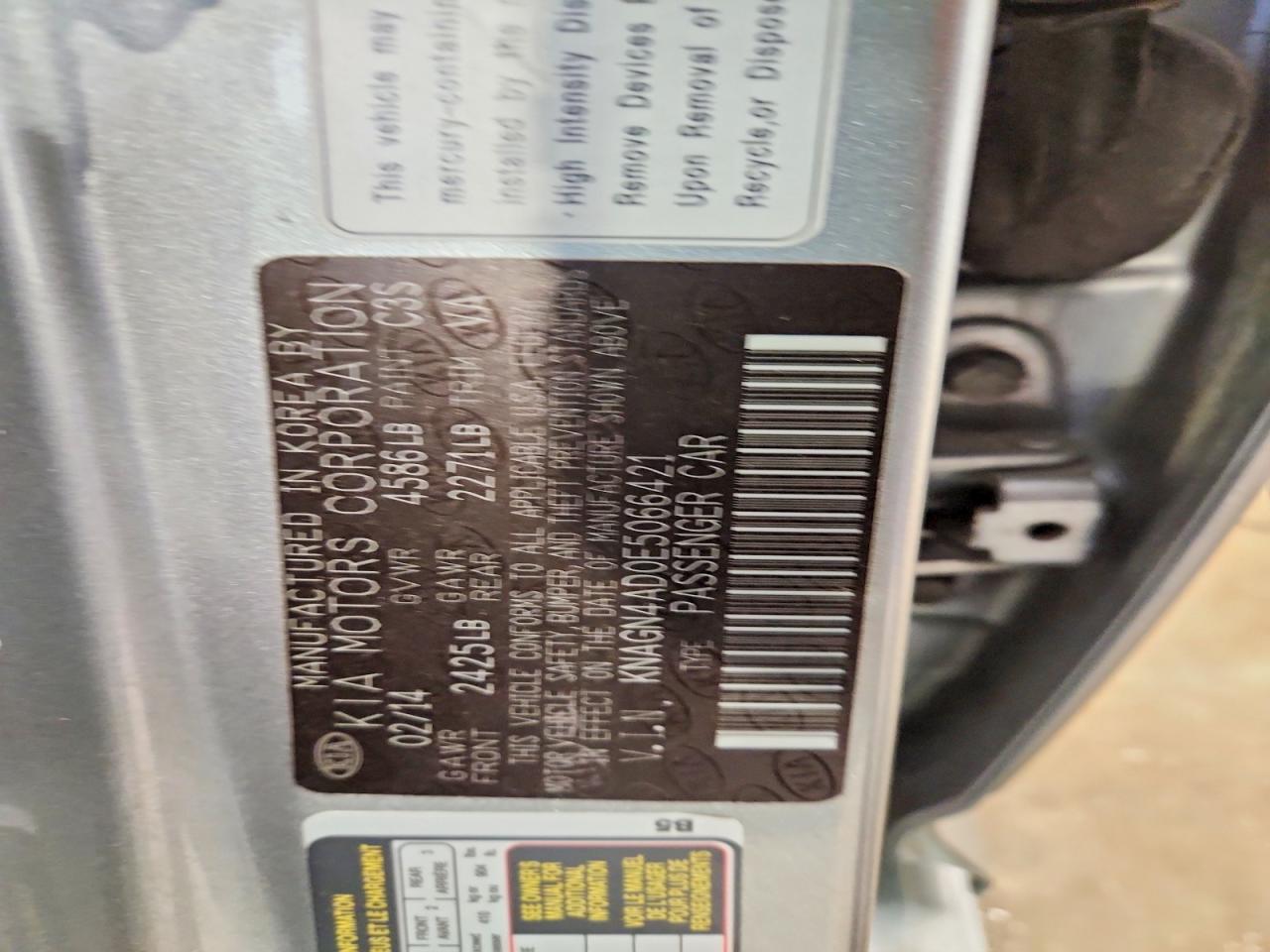 2014 KIA OPTIMA HYBRID photo 12