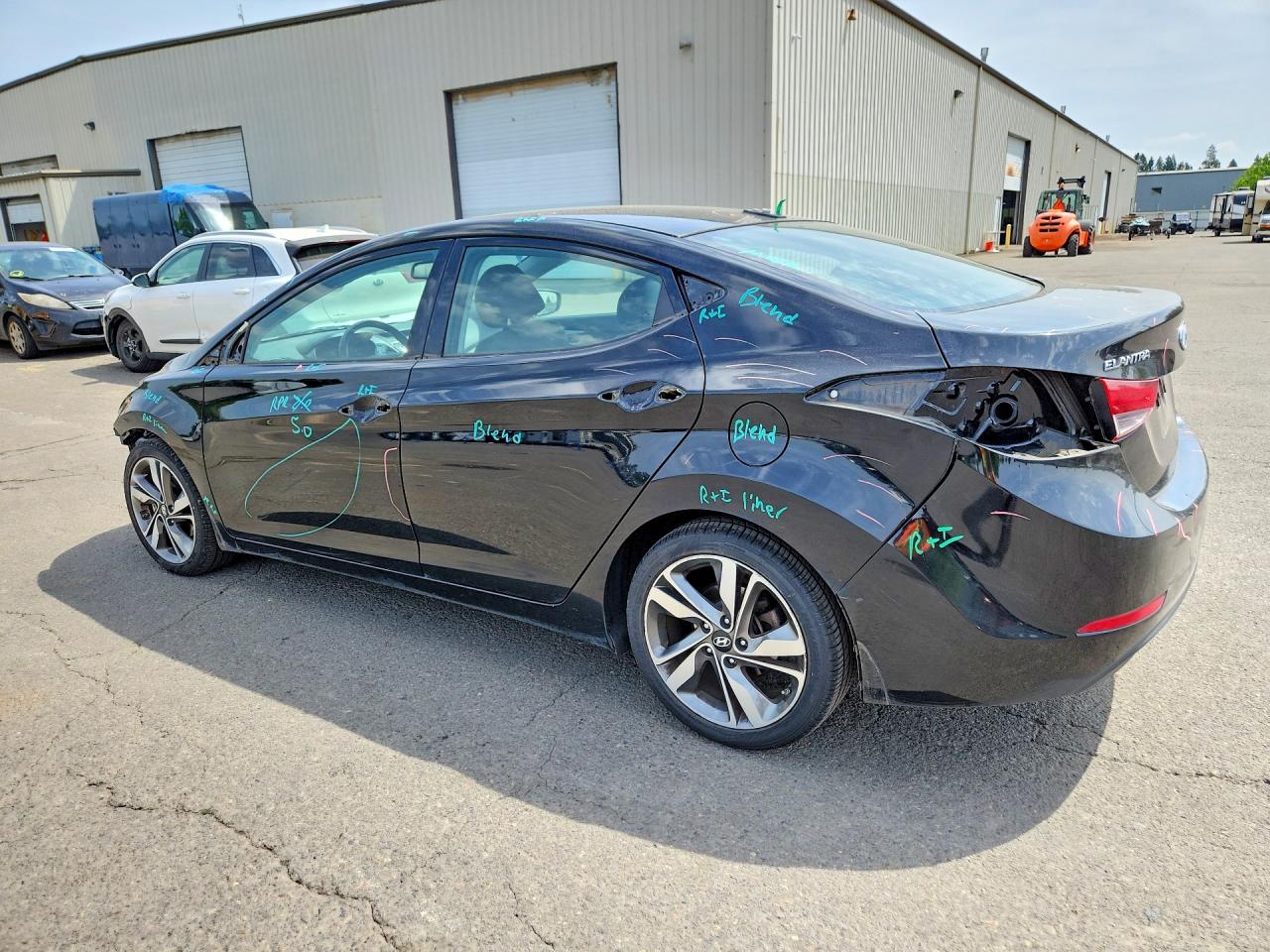 2014 HYUNDAI ELANTRA LIMITED photo 4