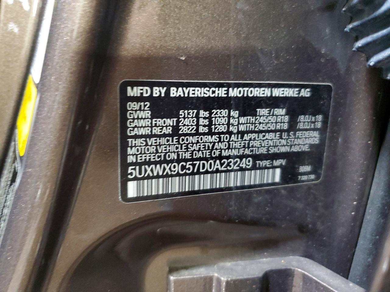 2013 BMW X3 XDRIVE28I photo 23