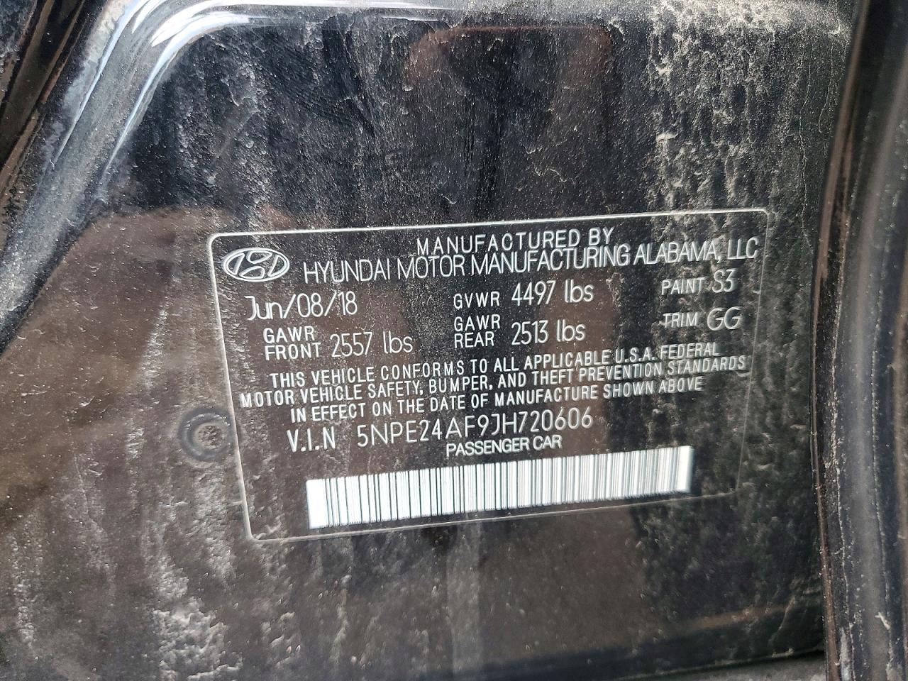 2018 HYUNDAI SONATA SE photo 23