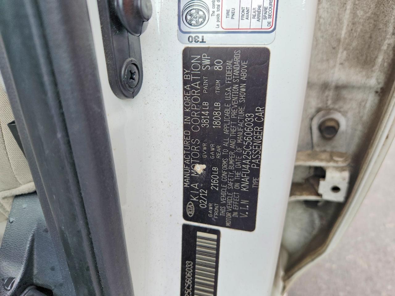 2012 KIA FORTE EX photo 34