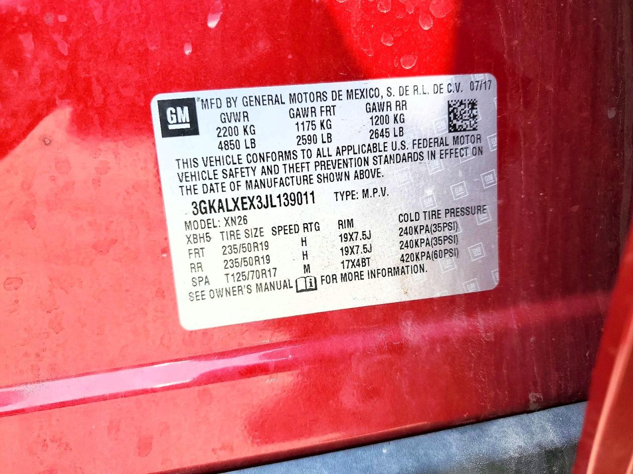 2018 GMC TERRAIN DENALI photo 34