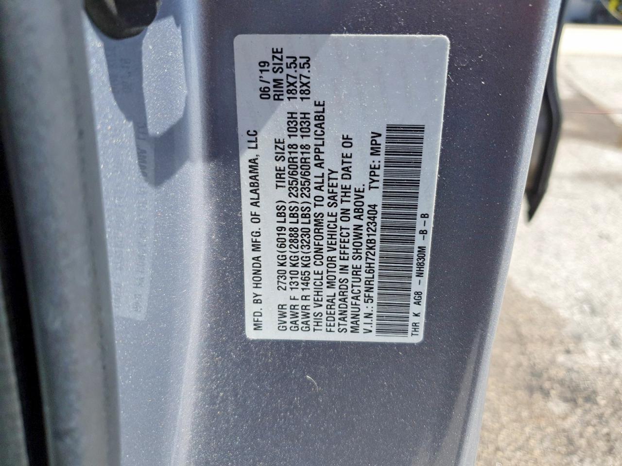 2019 HONDA ODYSSEY EXL photo 40