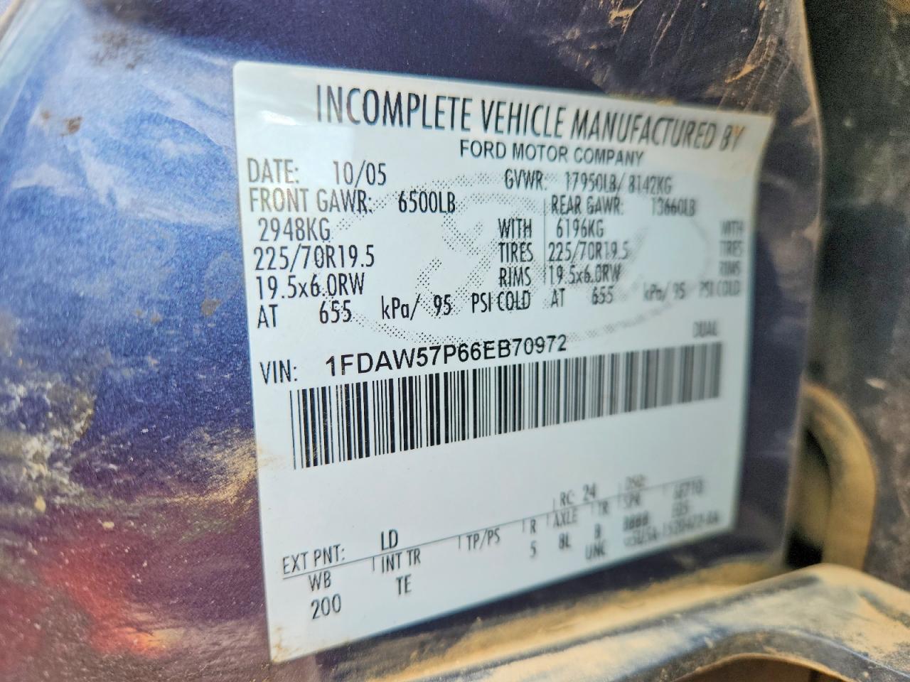 2006 FORD F550 SUPER DUTY photo 34