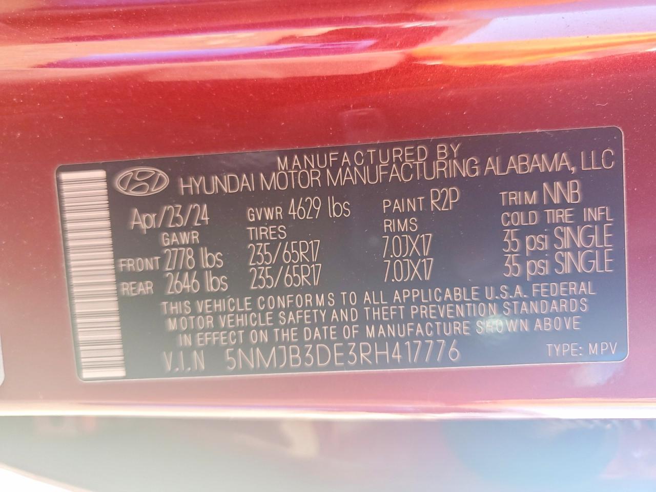 2024 HYUNDAI TUCSON SEL photo 40