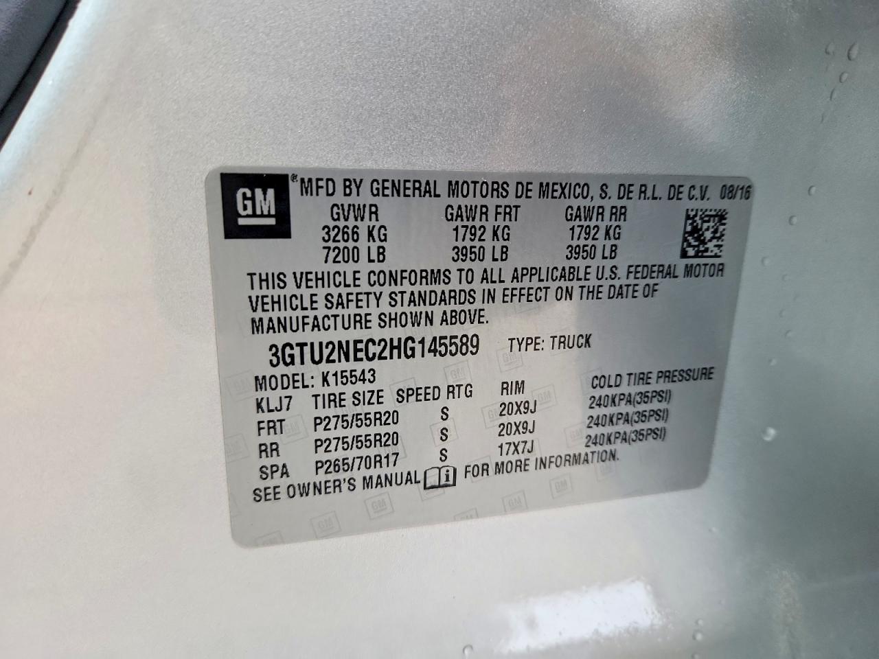 2017 GMC SIERRA K1500 SLT photo 34