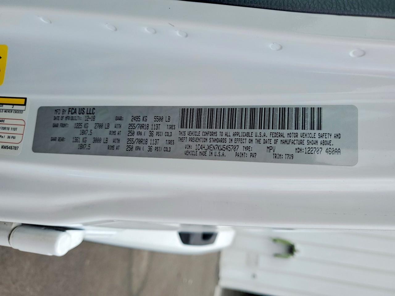 2019 JEEP WRANGLER UNLIMITED SAHARA photo 25