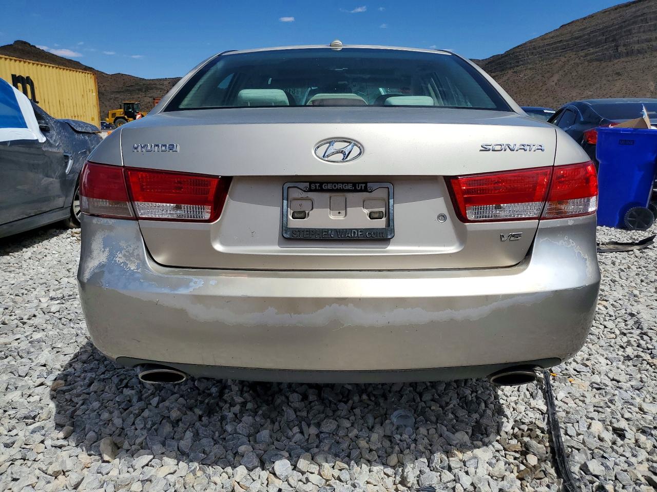 2008 HYUNDAI SONATA GLS photo 6