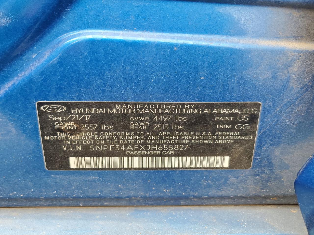 2018 HYUNDAI SONATA SEL photo 37