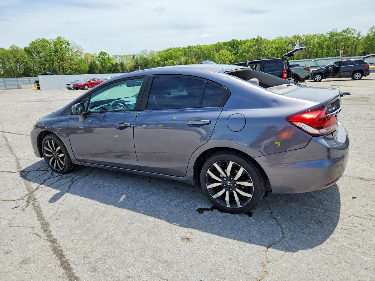 2015 HONDA CIVIC EXL photo 2