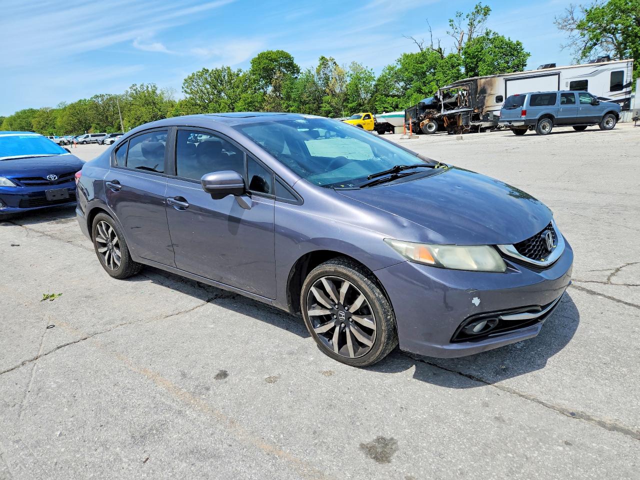 2015 HONDA CIVIC EXL photo 4