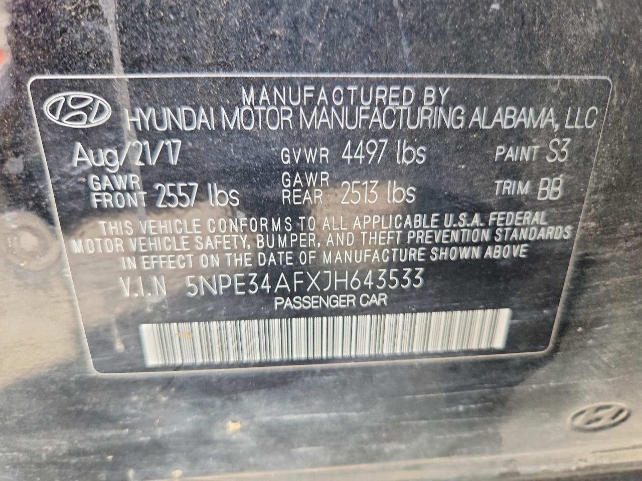 2018 HYUNDAI SONATA SEL photo 23