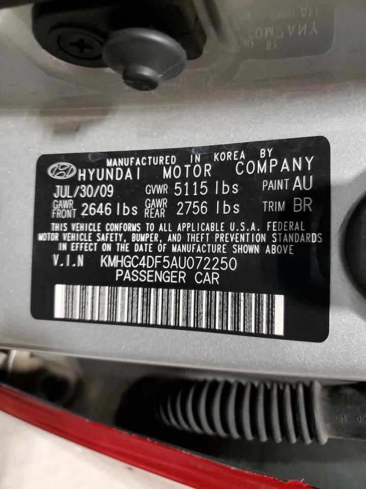 2010 HYUNDAI GENESIS photo 23