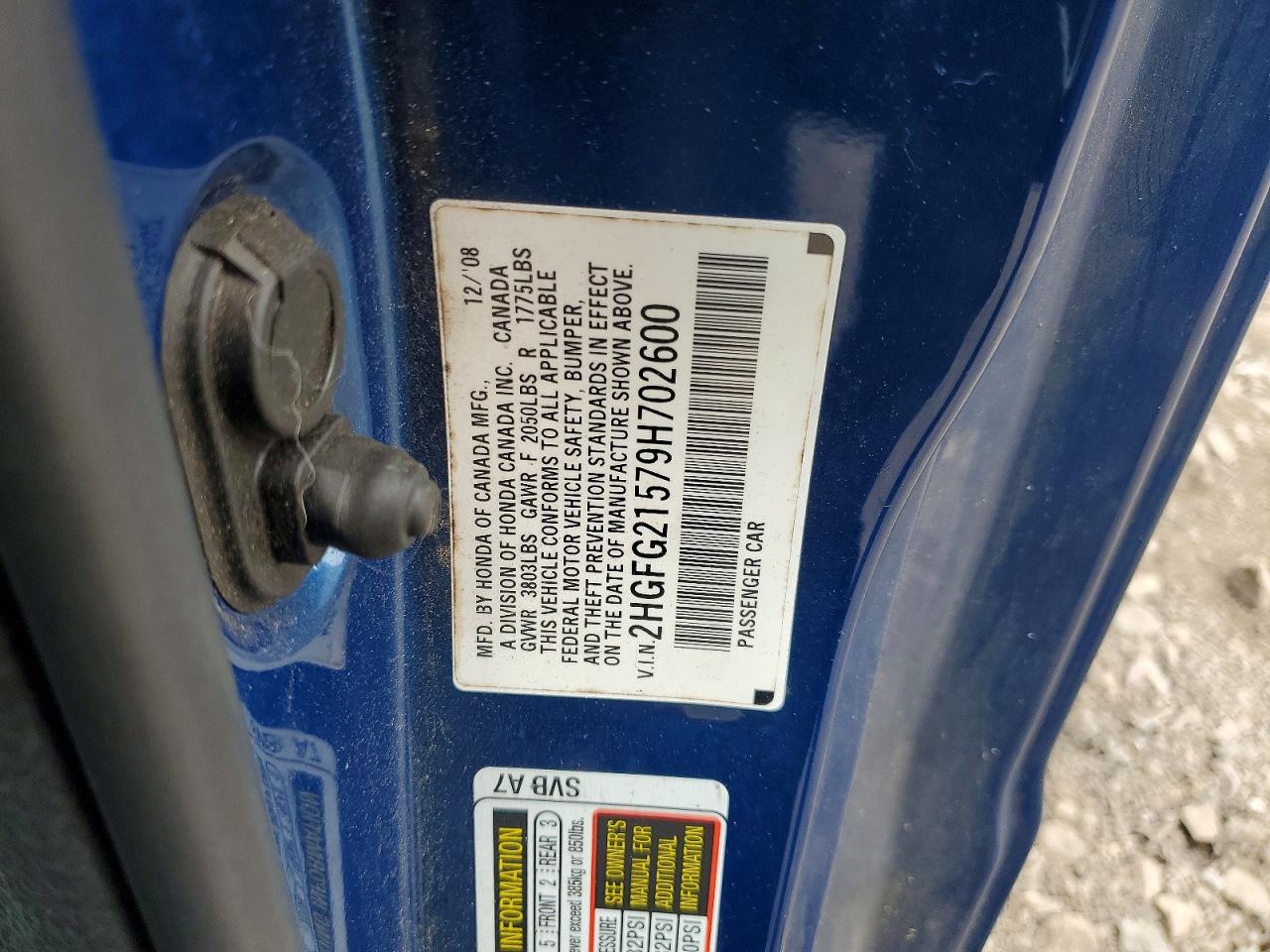 2009 HONDA CIVIC SI photo 34