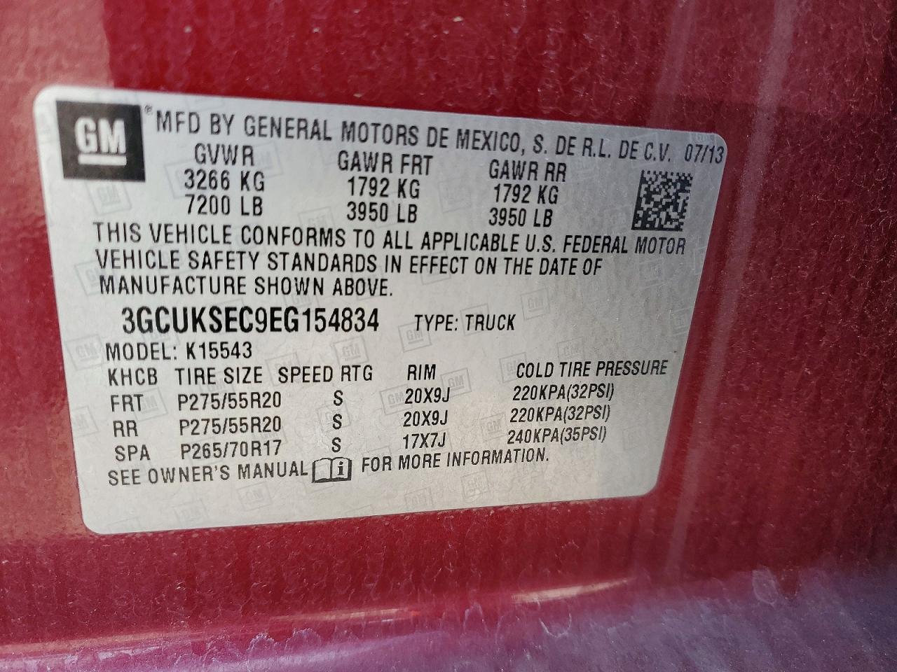 2014 CHEVROLET SILVERADO K1500 LTZ photo 12