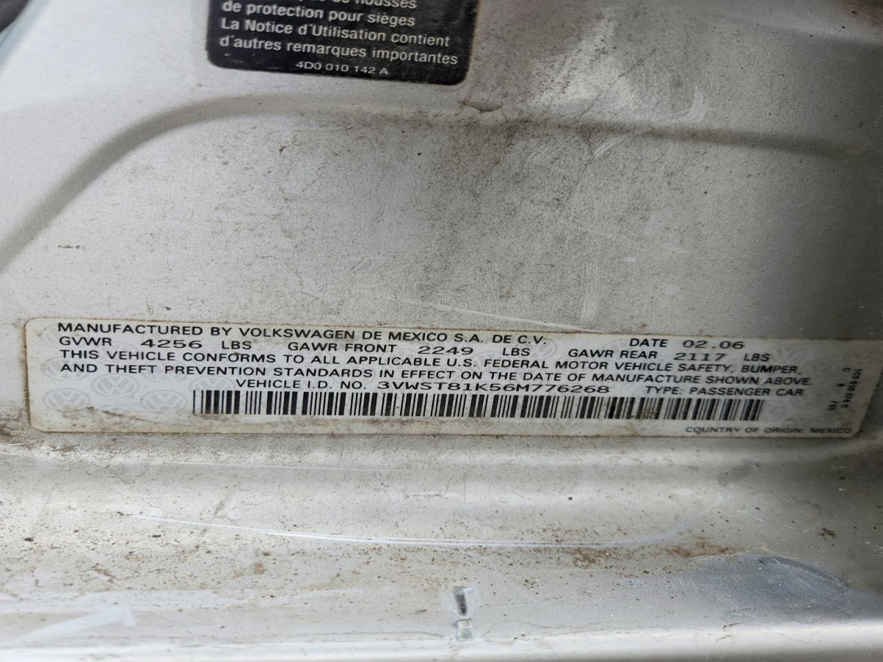 2006 VOLKSWAGEN JETTA TDI OPTION PACKAGE 1 photo 34