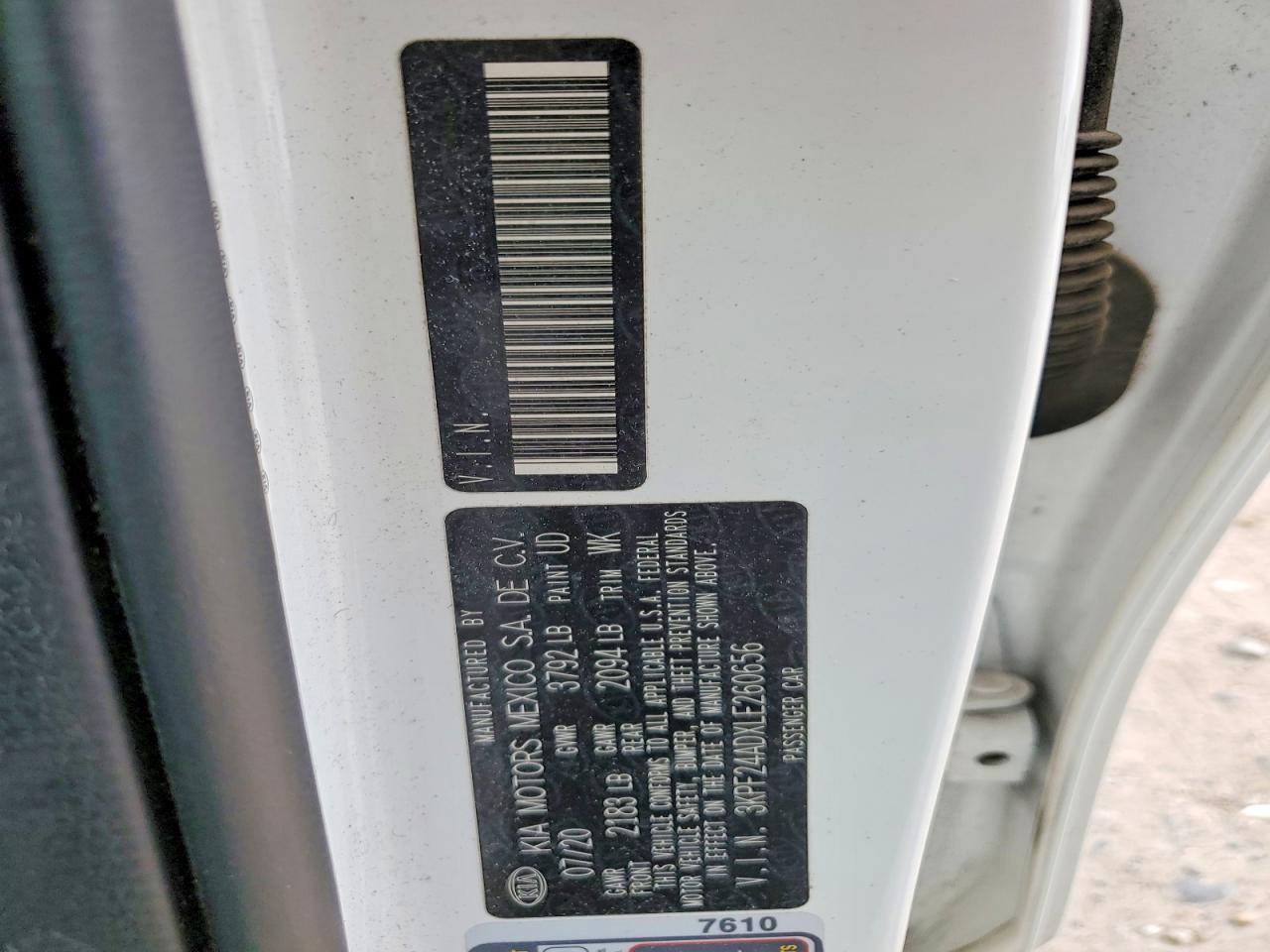 2020 KIA FORTE LXS photo 12