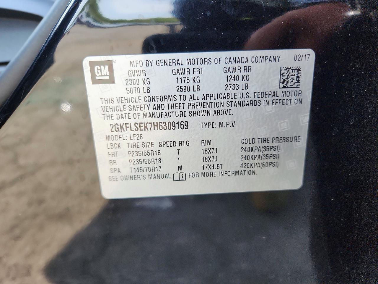 2017 GMC TERRAIN SLE photo 27