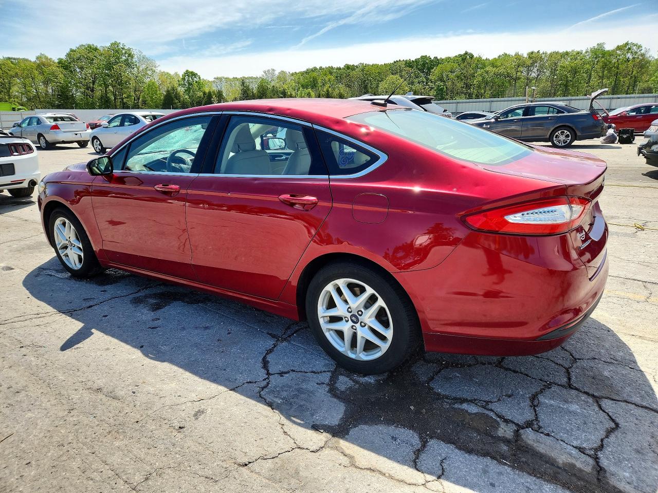 2014 FORD FUSION SE photo 4