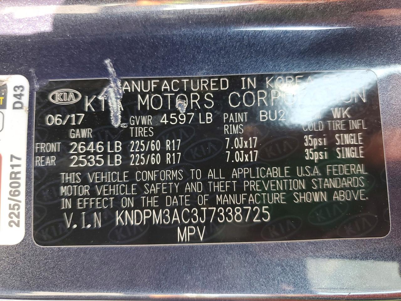 2018 KIA SPORTAGE LX photo 40