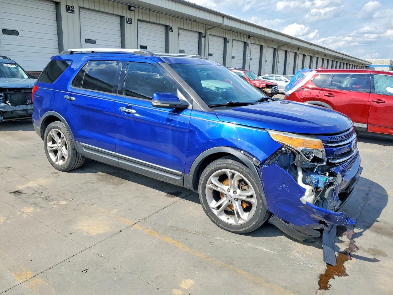 2013 FORD EXPLORER LIMITED photo 4