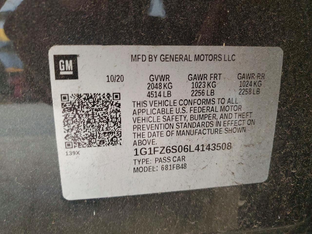 2020 CHEVROLET BOLT EV PREMIER photo 12