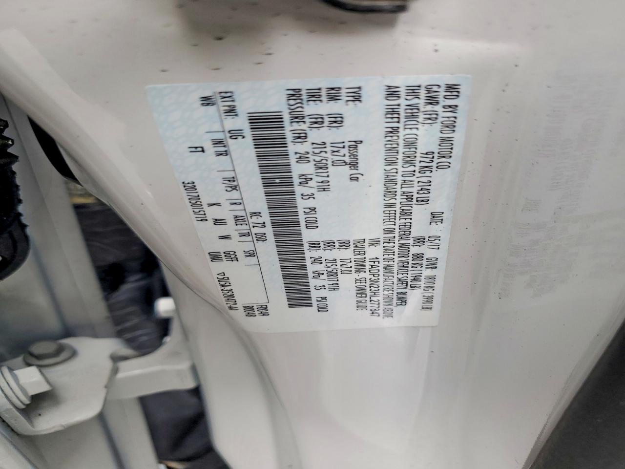 2017 FORD FOCUS TITANIUM photo 12