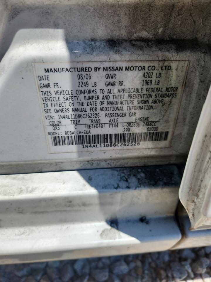 2006 NISSAN ALTIMA 2.5 photo 23