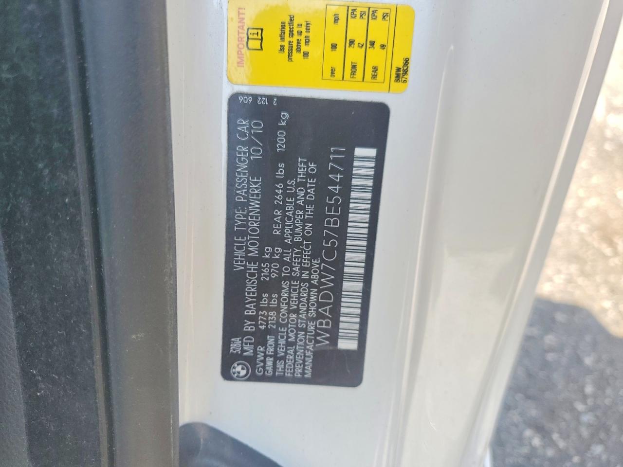 2011 BMW 328 I SULEV photo 34
