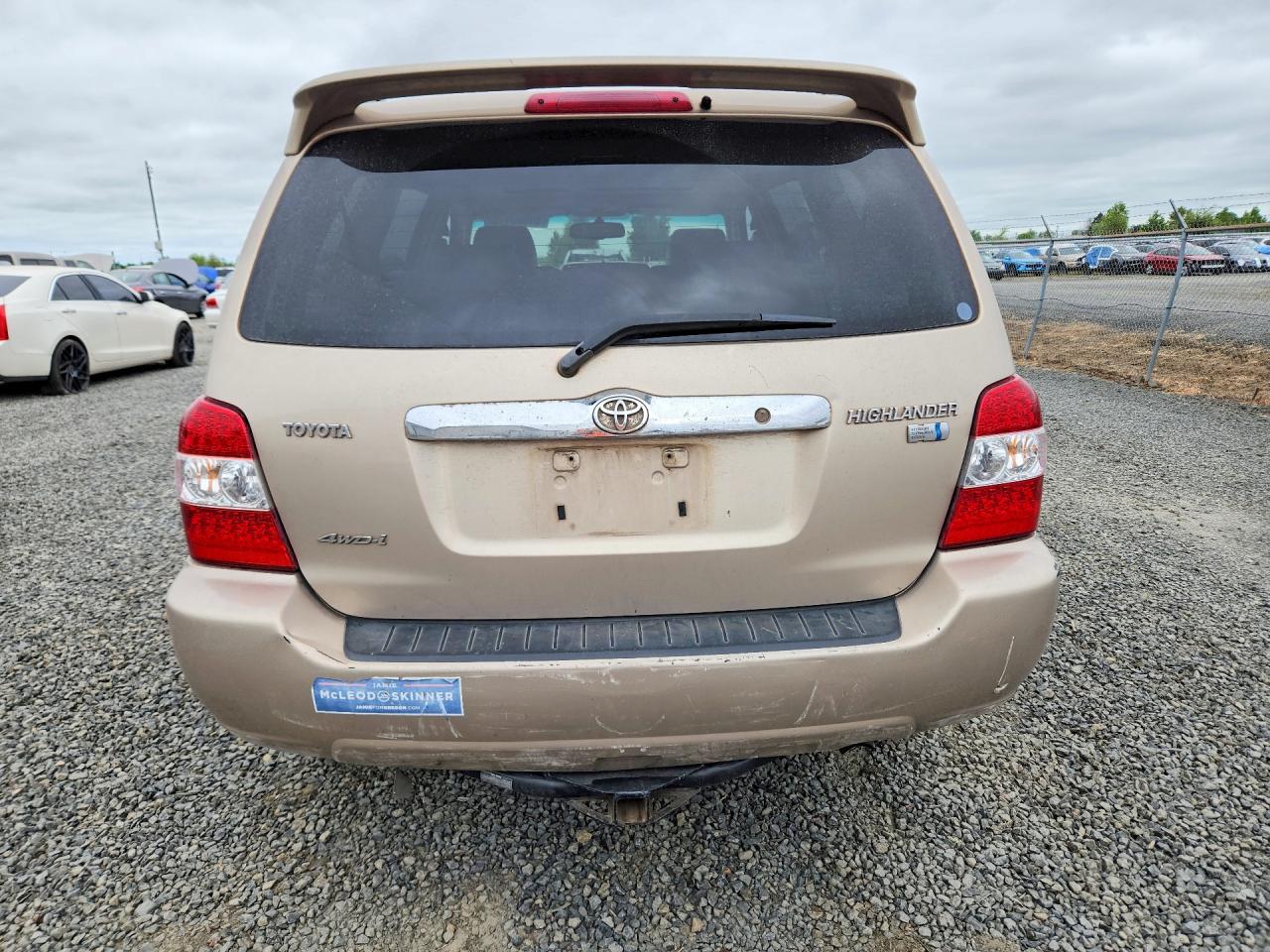 2007 TOYOTA HIGHLANDER HYBRID photo 11