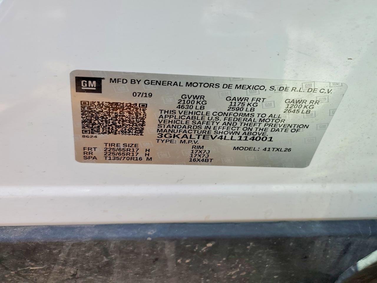 2020 GMC TERRAIN SLE photo 12