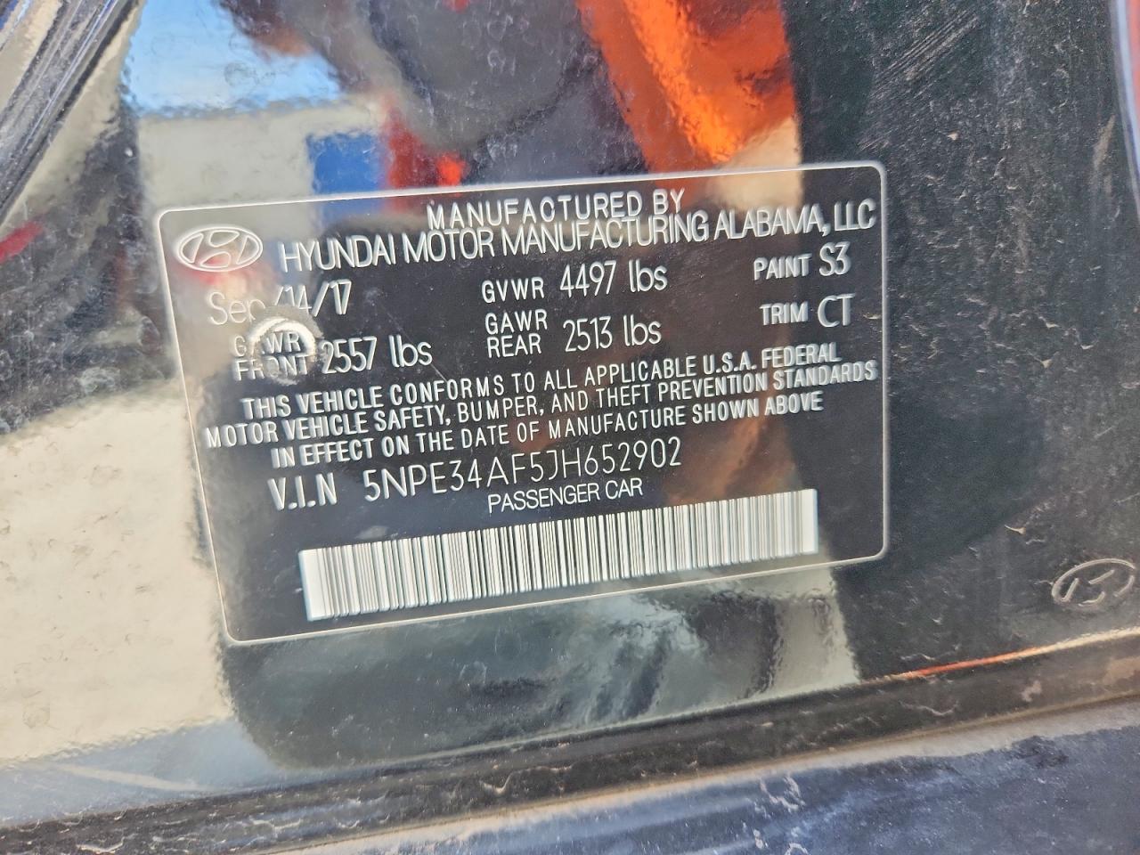 2018 HYUNDAI SONATA SEL photo 23