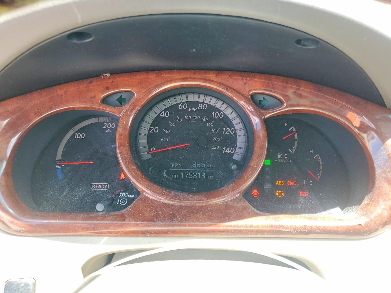 2006 TOYOTA HIGHLANDER HYBRID photo 9