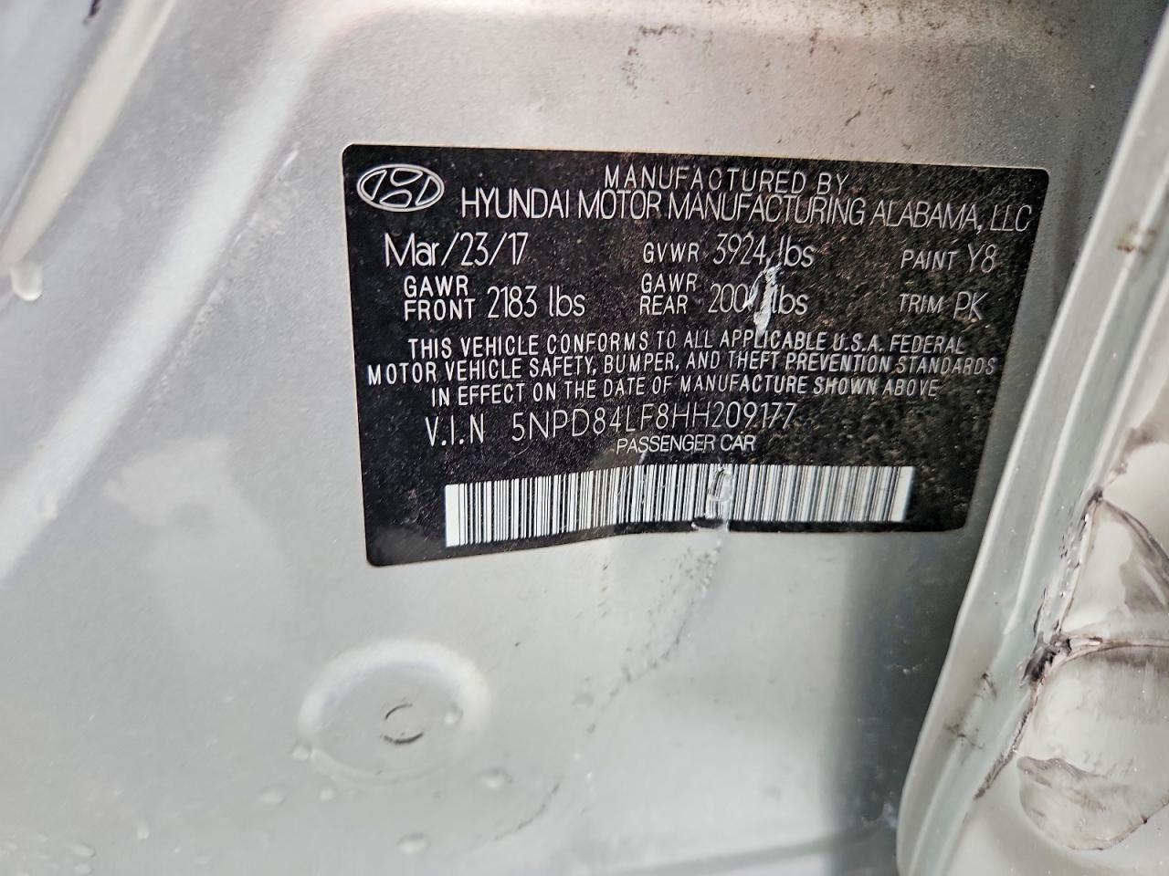 2017 HYUNDAI ELANTRA SE photo 34