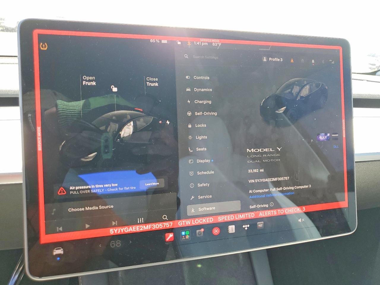 2021 TESLA MODEL Y photo 17