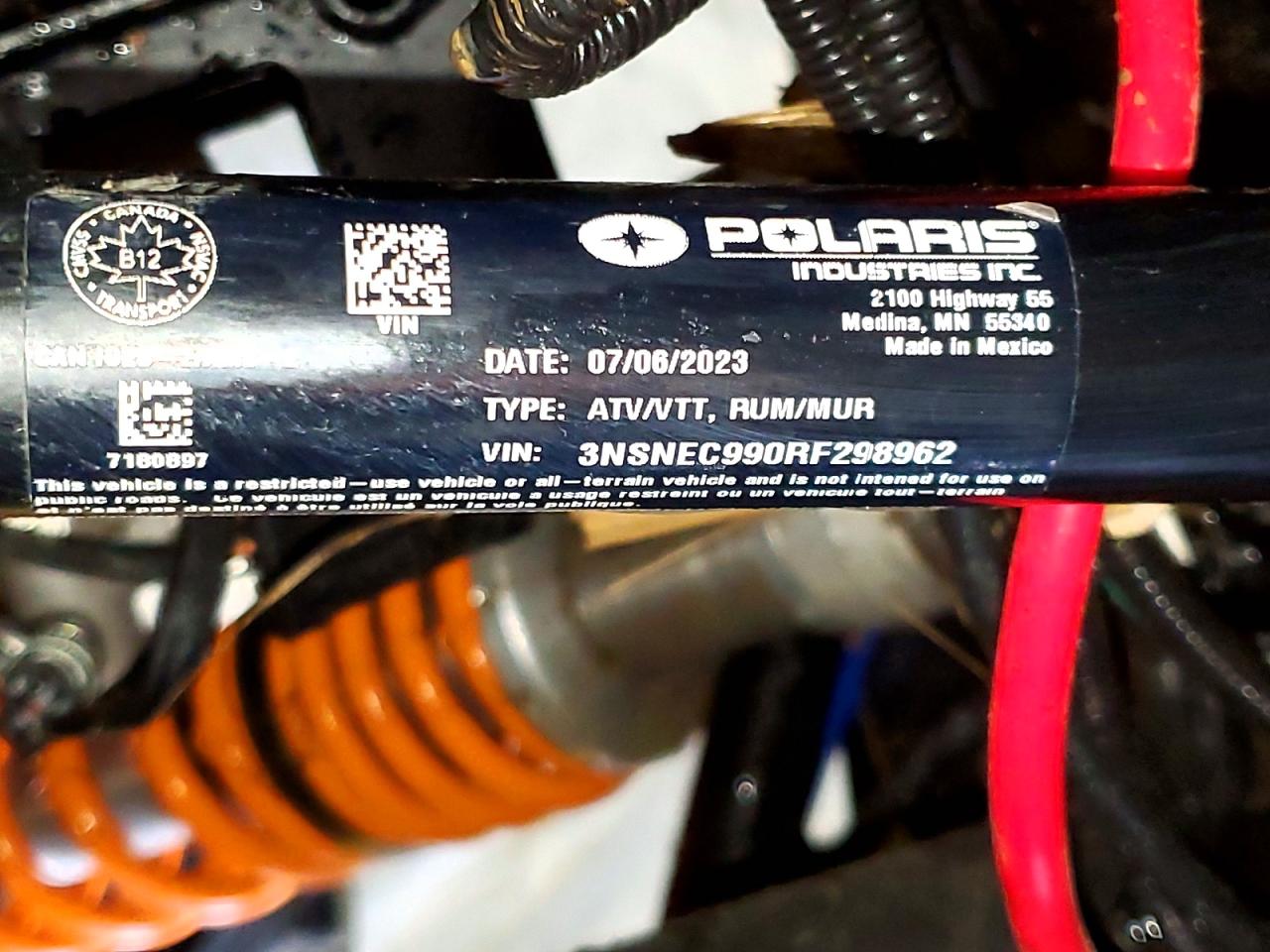 2024 POLARIS RZR UTILITY VEHICLE photo 19