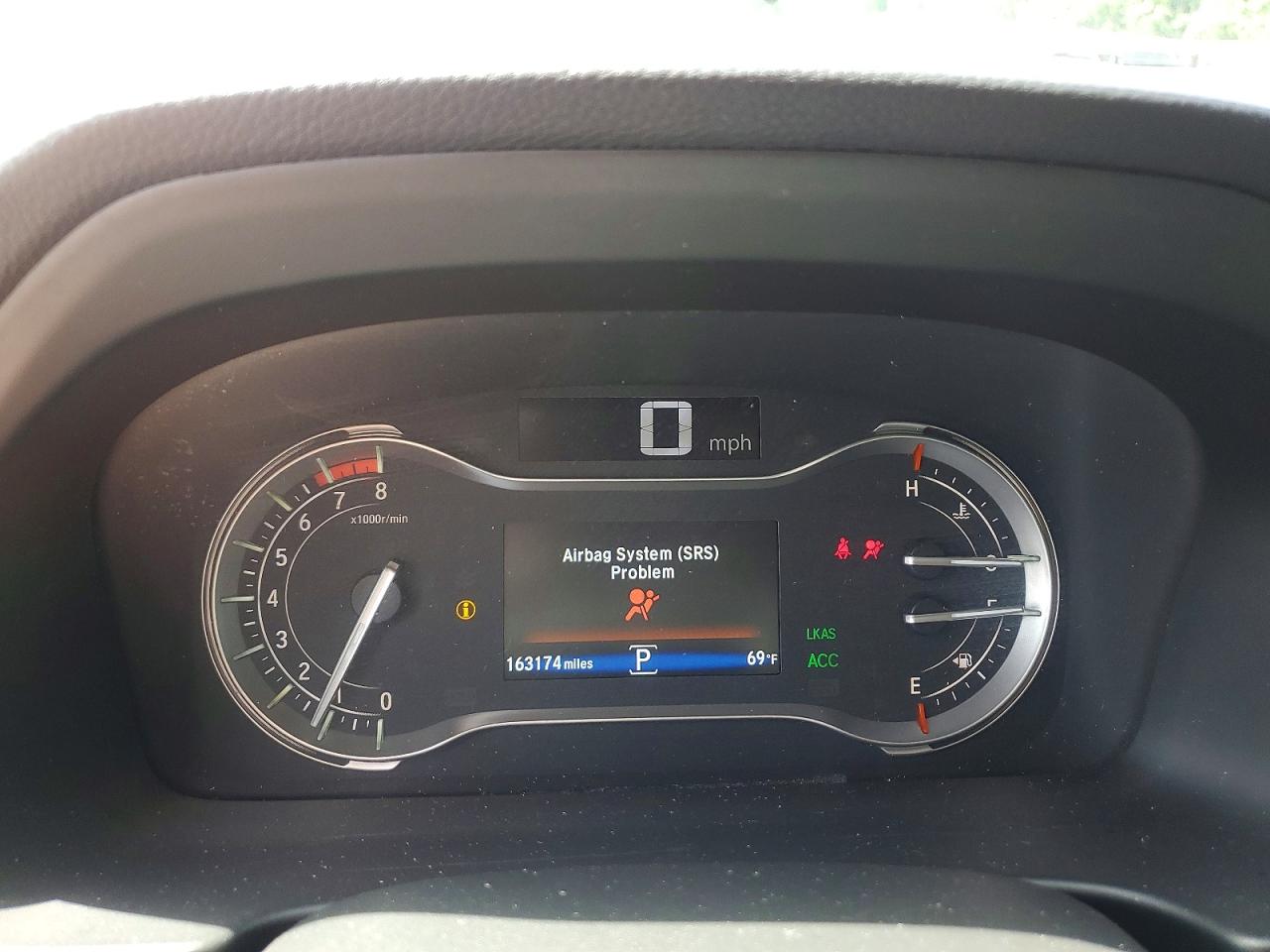 2016 HONDA PILOT EX photo 9