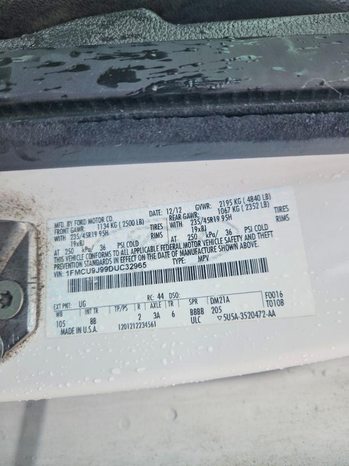 2013 FORD ESCAPE TITANIUM photo 27