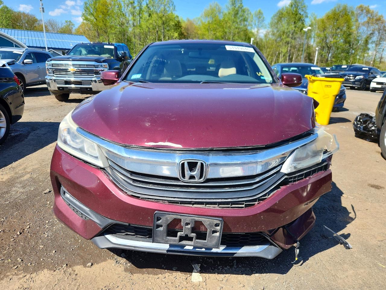 2017 HONDA ACCORD EX photo 9