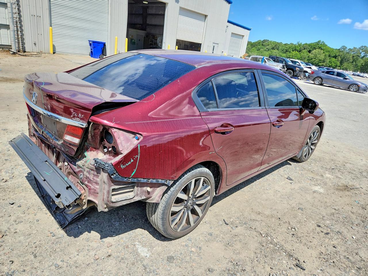 2015 HONDA CIVIC EXL photo 5